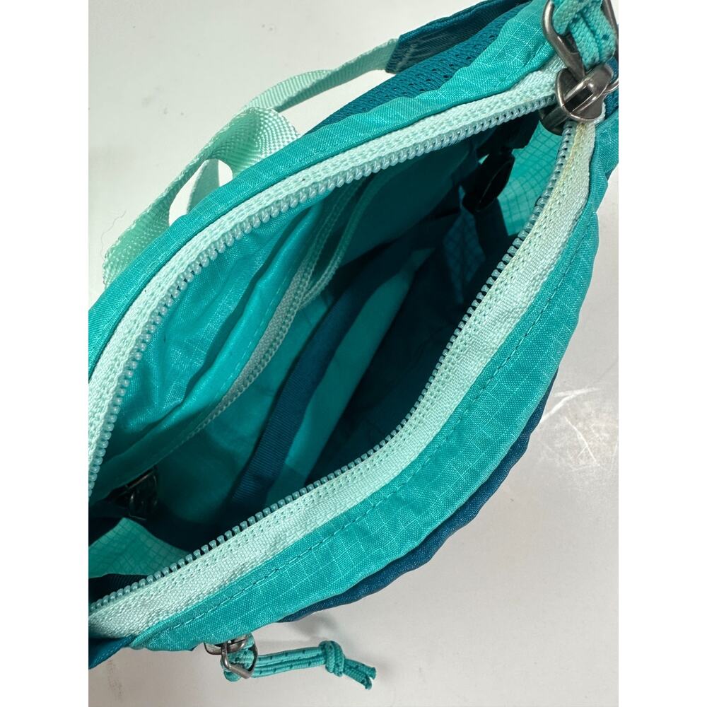 Patagonia Ultralight Black Hole Mini Waist Teal Blue Belt Bag Fanny Pack One Sz - Picture 4 of 8